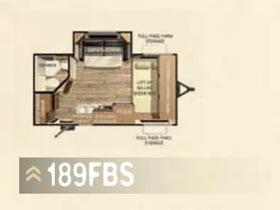Cruiser RV Fun Finder 189FBS floor plan