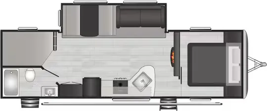 Keystone Springdale 282BHWE floor plan