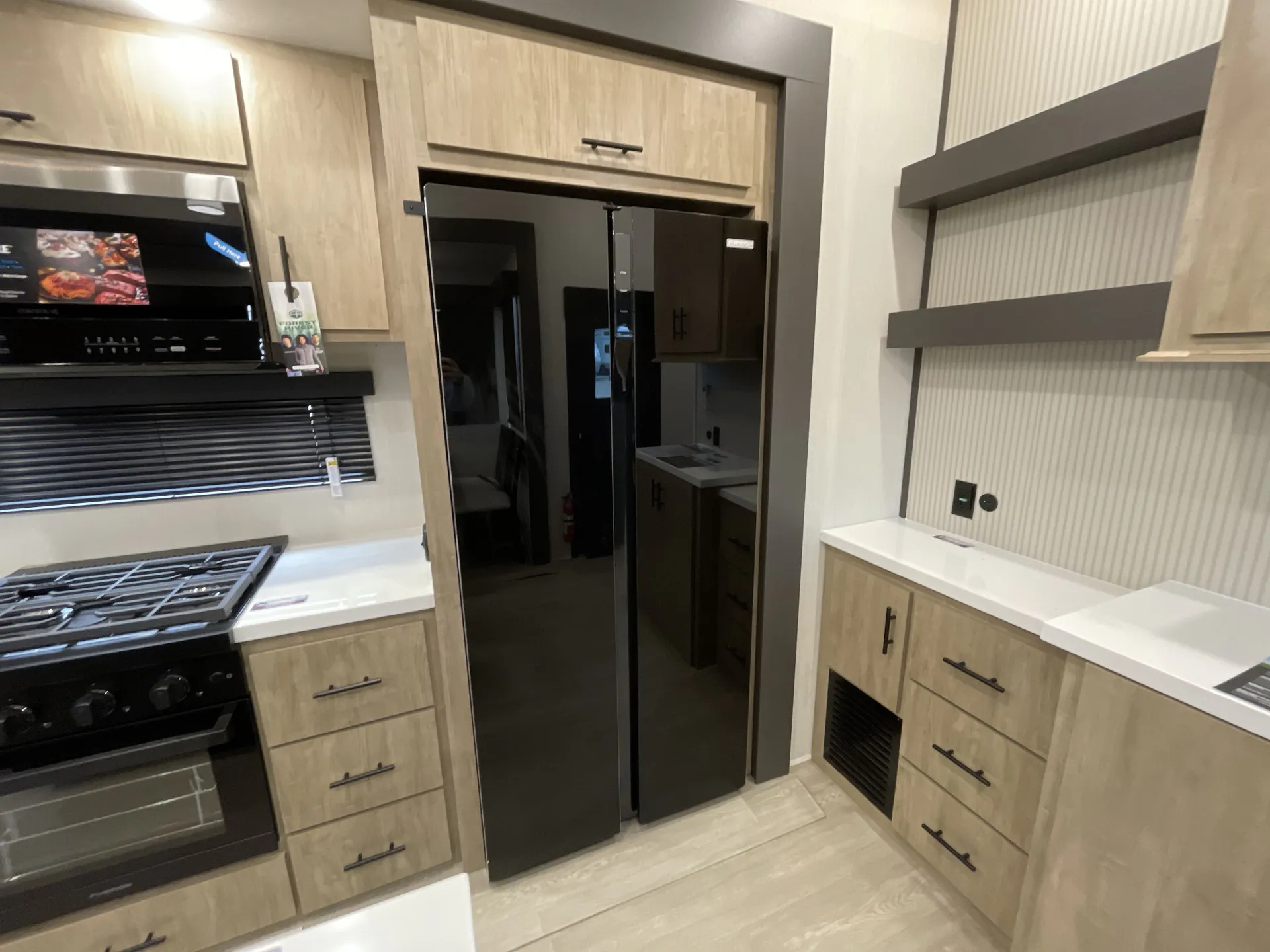 2026 Forest River Campsite Elite 32BAM — fridge