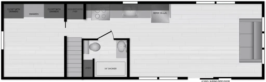 Kropf Canvas 7002WD floor plan