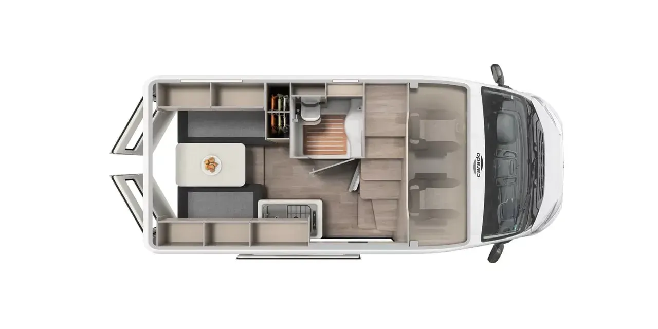 Carado CV-Series CV541 PRO floor plan