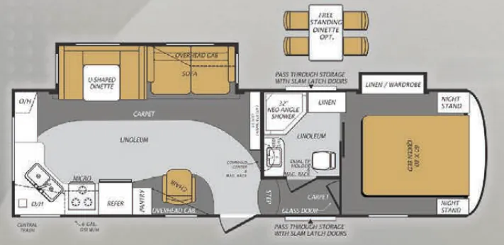 Forest River Wildcat Maxx 262RGX floor plan
