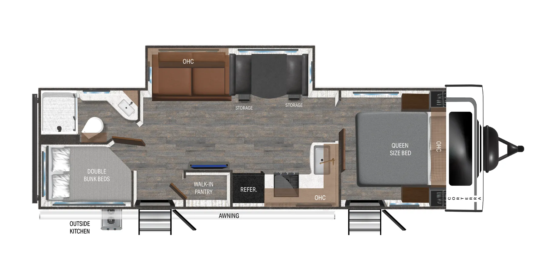 Heartland Corterra 28.1BH floor plan