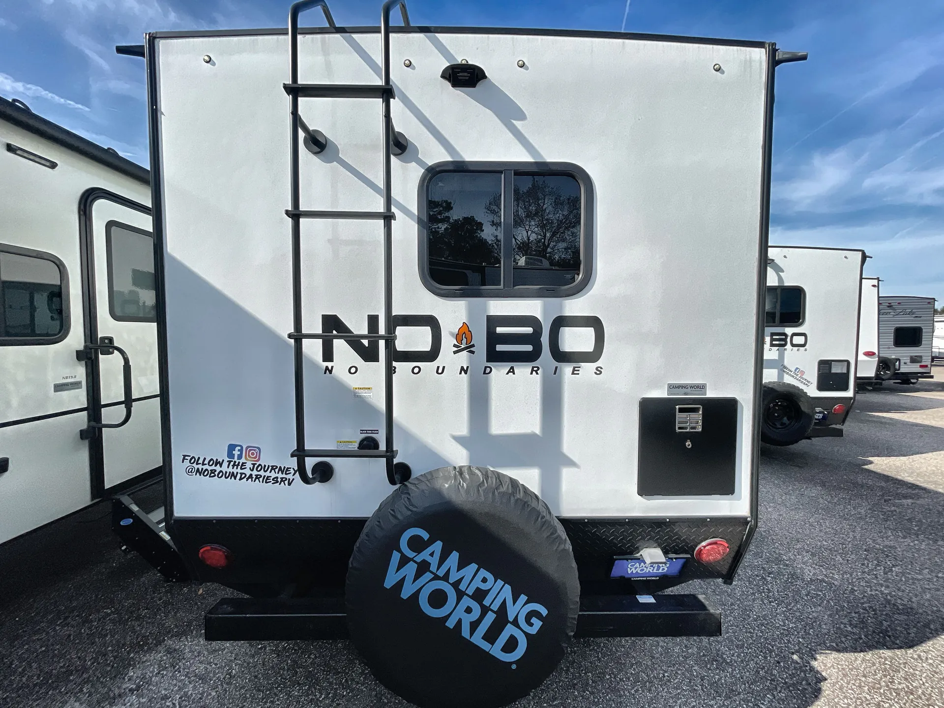 2021 Forest River No Boundaries NB19.8 — backside