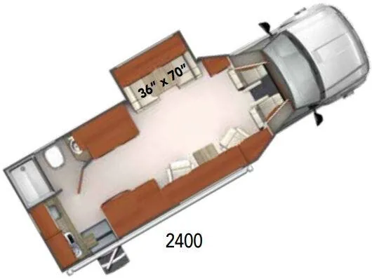 Phoenix Cruiser 2400 floor plan