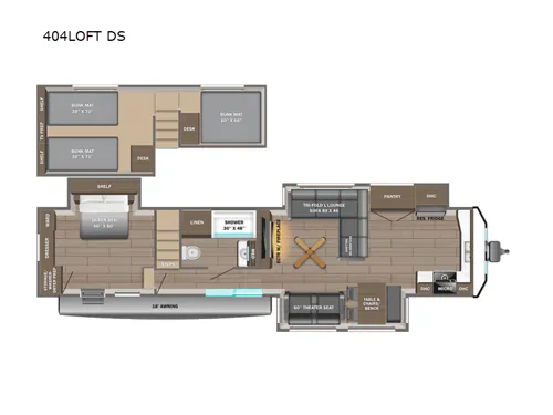 2026 Jayco Jay Flight Bungalow 404LOFT DS, Photos photo 2