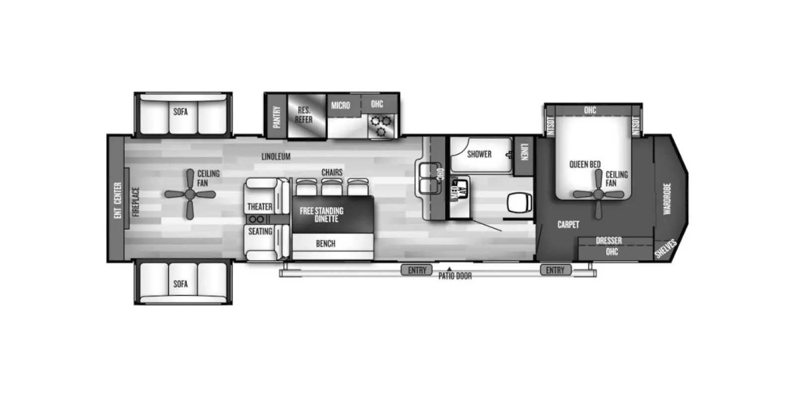 2018 Forest River Salem Villa Estate 395RET - Photo 3