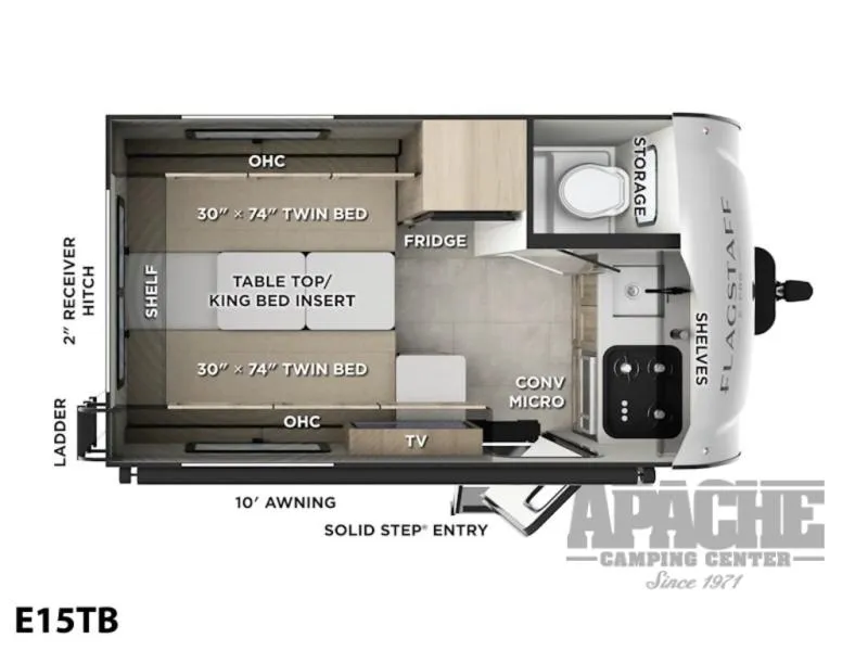 2026 Forest River RV Flagstaff E-Pro 15TB - Photo 2