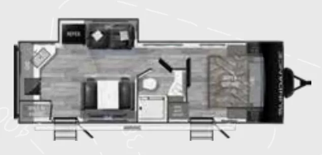 Heartland Sundance 242RK floor plan