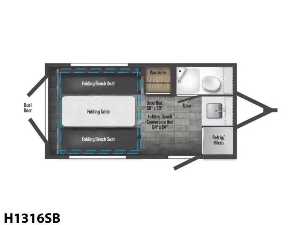 2023 Winnebago HIKE 100 1316SB 1316SB - Photo 3