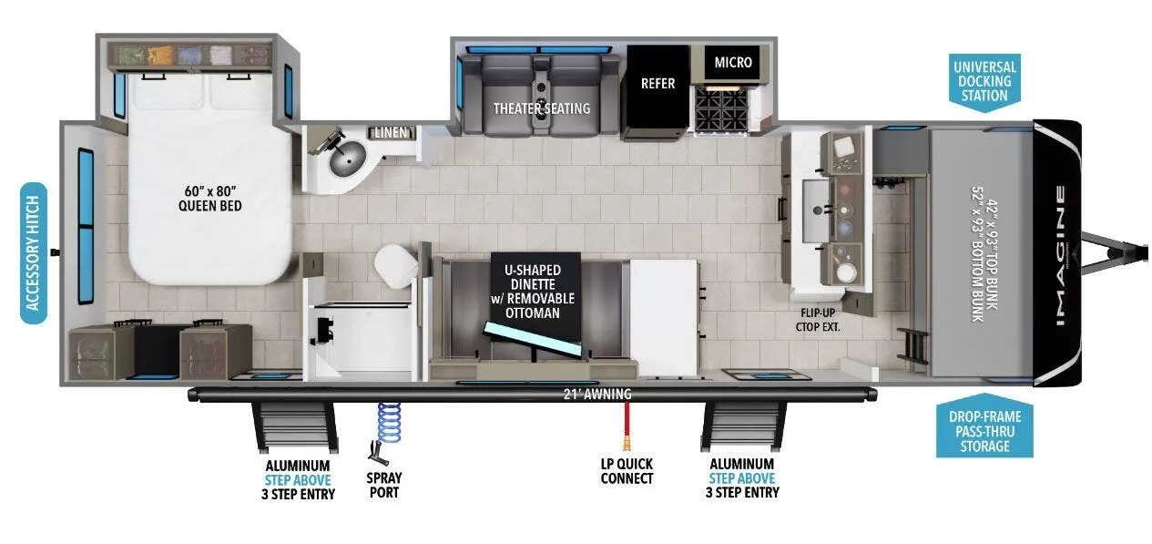 Grand Design Imagine 2920BS floor plan