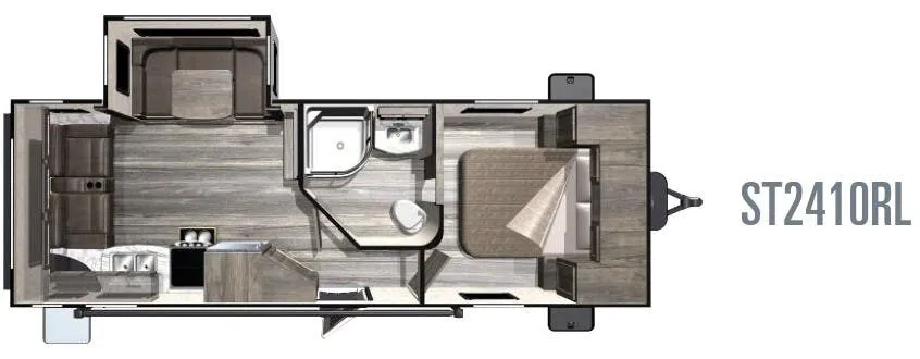 Highland Ridge Silverstar Lite ST2410RL floor plan