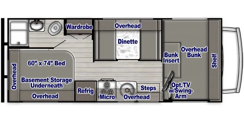 2025 Gulf Stream Conquest 6237LE floor plan