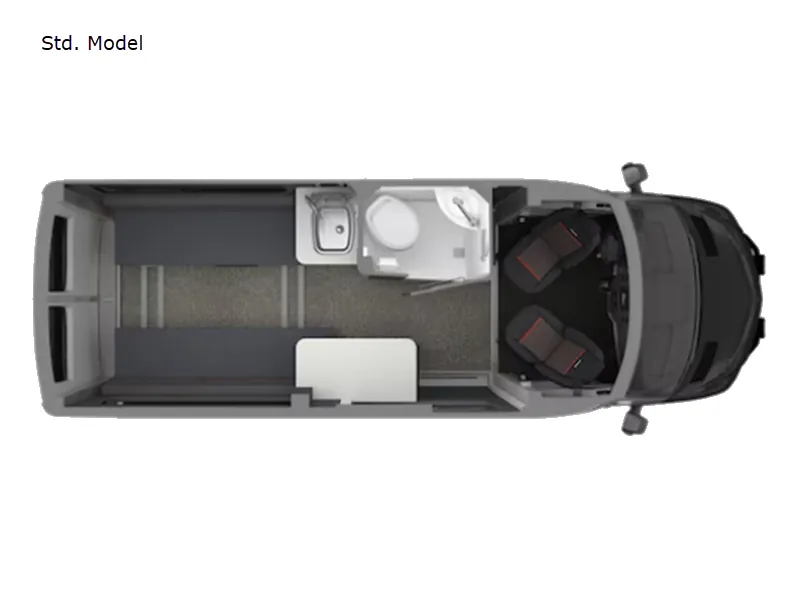 2025 Airstream Interstate 19X — Floor plan