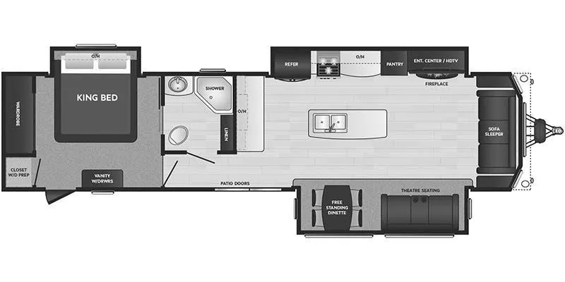 Keystone Residence 401MKTS floor plan