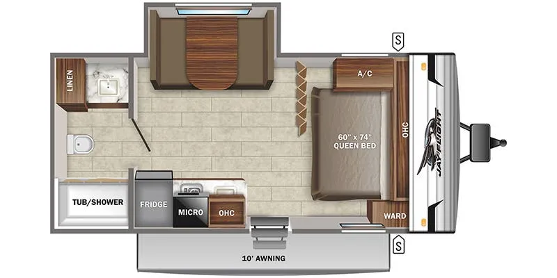 Jayco Jay Flight SLX 7 183RB floor plan