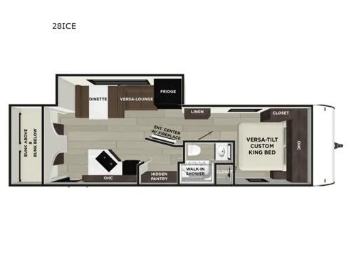 2026 Forest River RV Wildwood X-Lite 28ICE - Photo 3