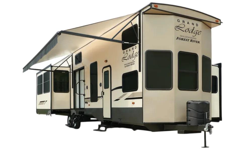 Forest River Wildwood DLX 42QBQ exterior