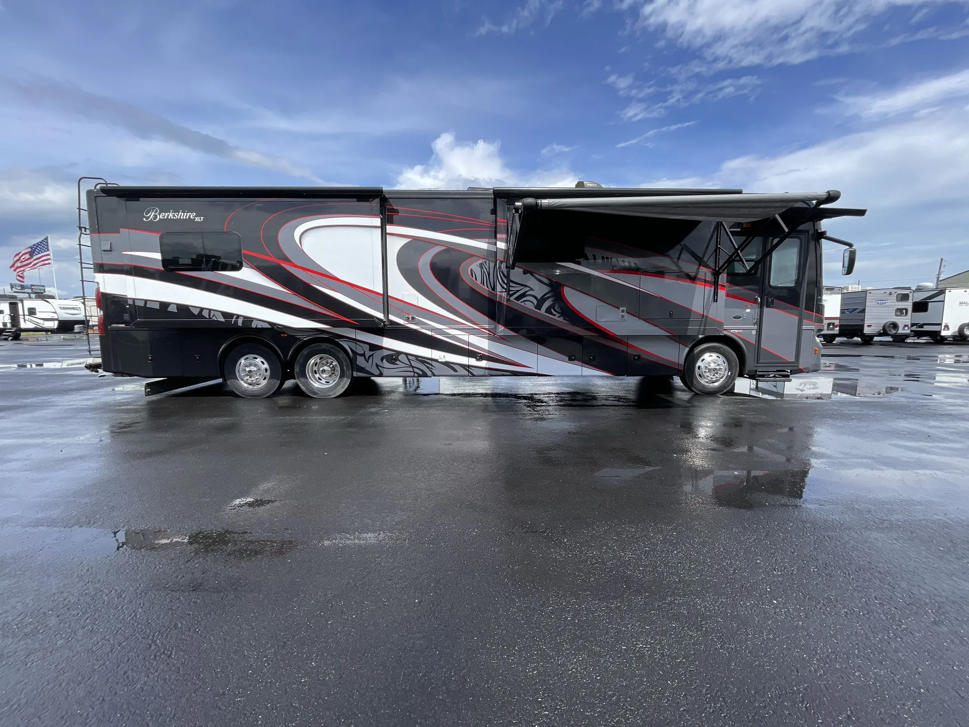 2016 Forest River Berkshire XLT 43A — campside