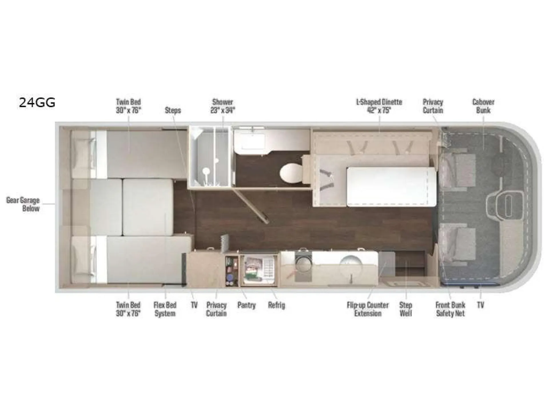 2027 Winnebago Sunflyer 24GG - Photo 3