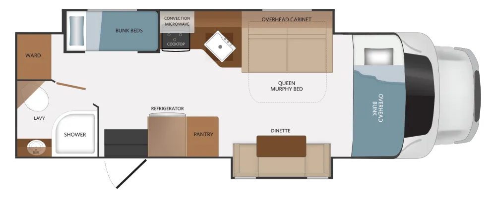 2026 Fleetwood Altitude 30SB floor plan