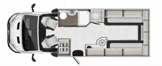 Auto-Trail F-Line F68 floor plan