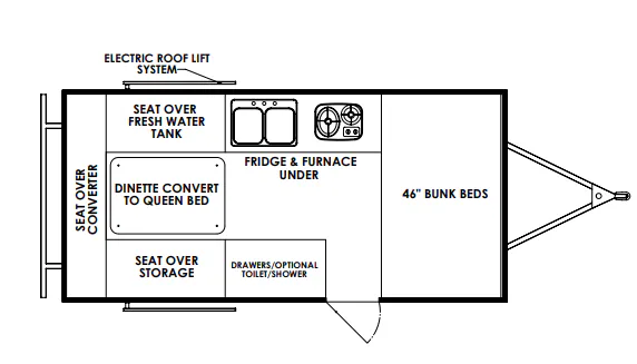 Chalet XL Series 1920 floor plan