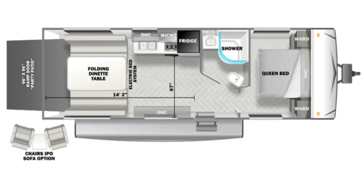 Forest River EVO 2510RTX exterior