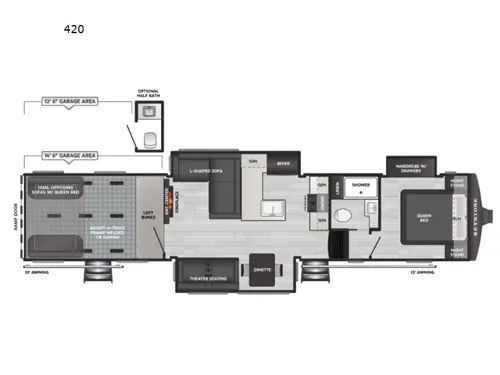 2026 Keystone Raptor 420, Photos photo 2