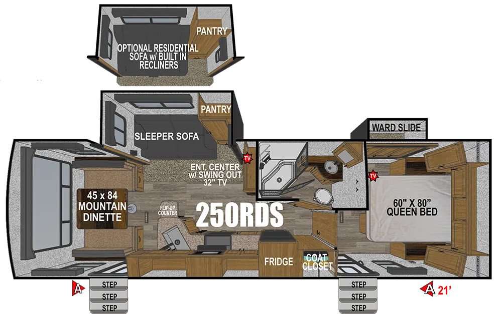 2026 Outdoors RV Blackstone Mountain Series 250RDS - Photo 3