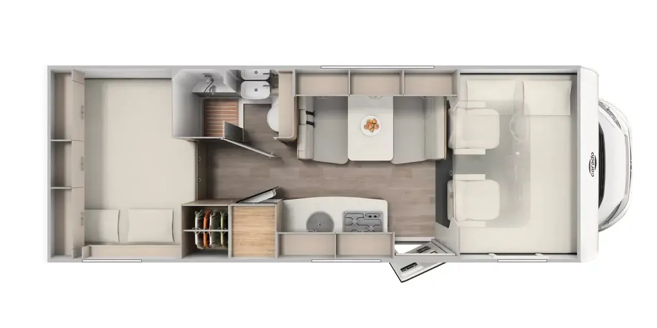 Carado A-Series A464 PRO floor plan