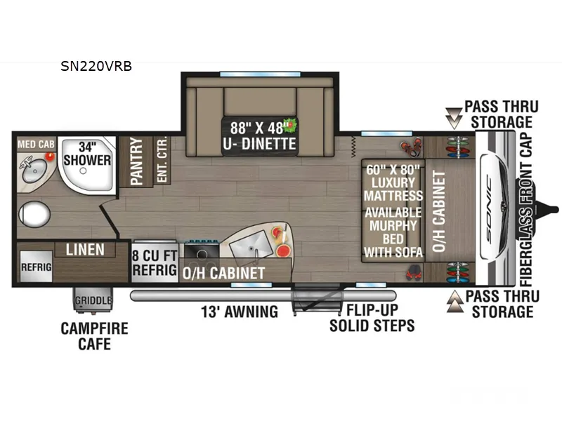 2025 Venture RV Sonic SN220VRB - Photo 3
