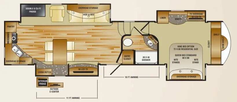 CrossRoads Rushmore ROOSEVELT floor plan