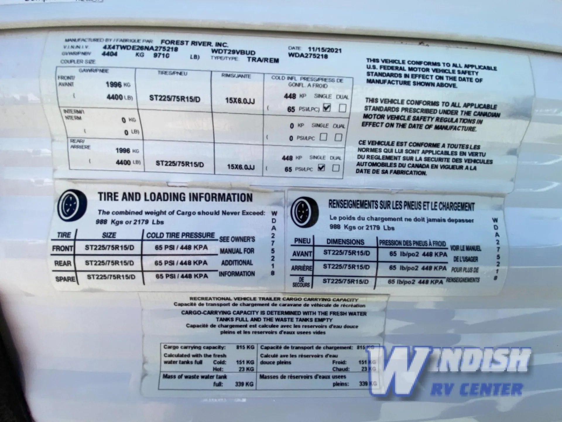 2022 Forest River Wildwood 29VBUD — Photo 6