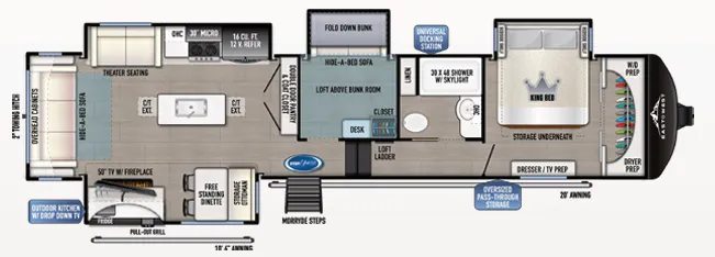 East to West Tandara 386MB-OK floor plan