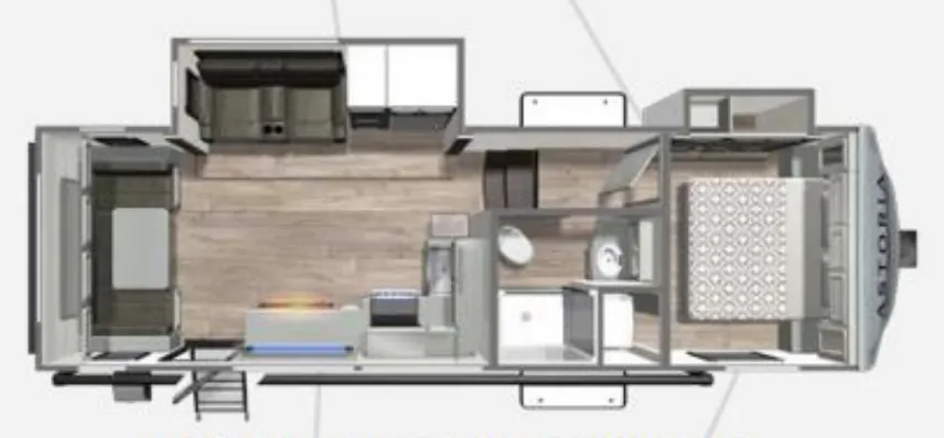 Dutchmen Astoria 250RD floor plan