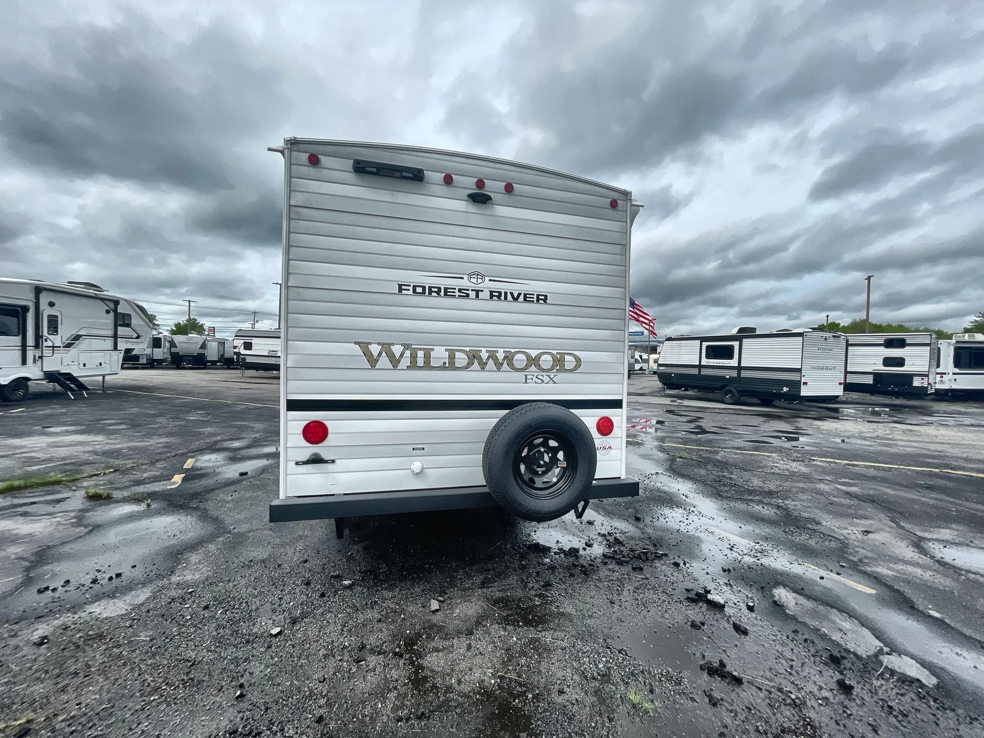 2026 Forest River Wildwood FSX 177ICE — backside
