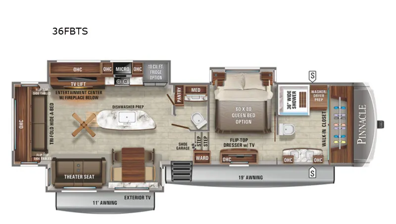 2021 Jayco Pinnacle 36FBTS - Photo 3