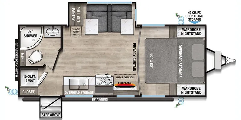 Alliance RV Delta Ultra Lite ML206 floor plan