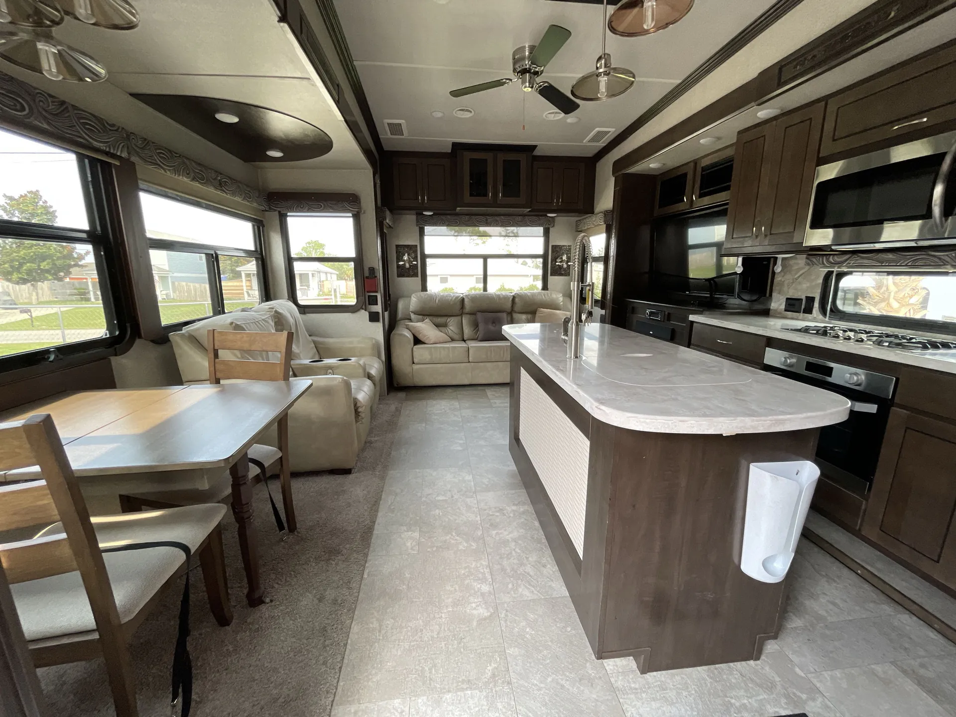 2019 Forest River Cedar Creek Hathaway Edition 34IK — cabinet