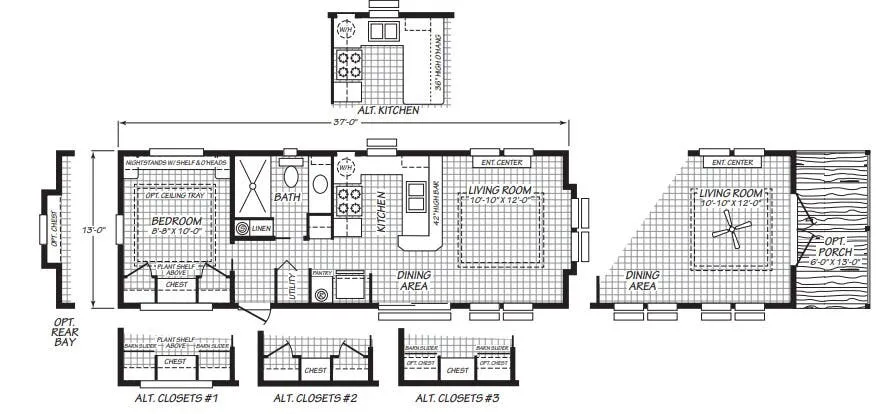 Chariot Eagle Hawk Elite 13381B floor plan