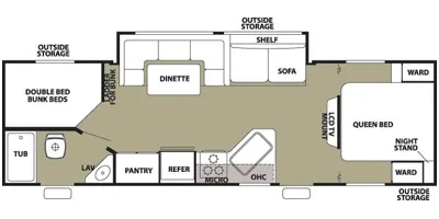 2013 Forest River Cherokee Grey Wolf 26DBH - Photo 3