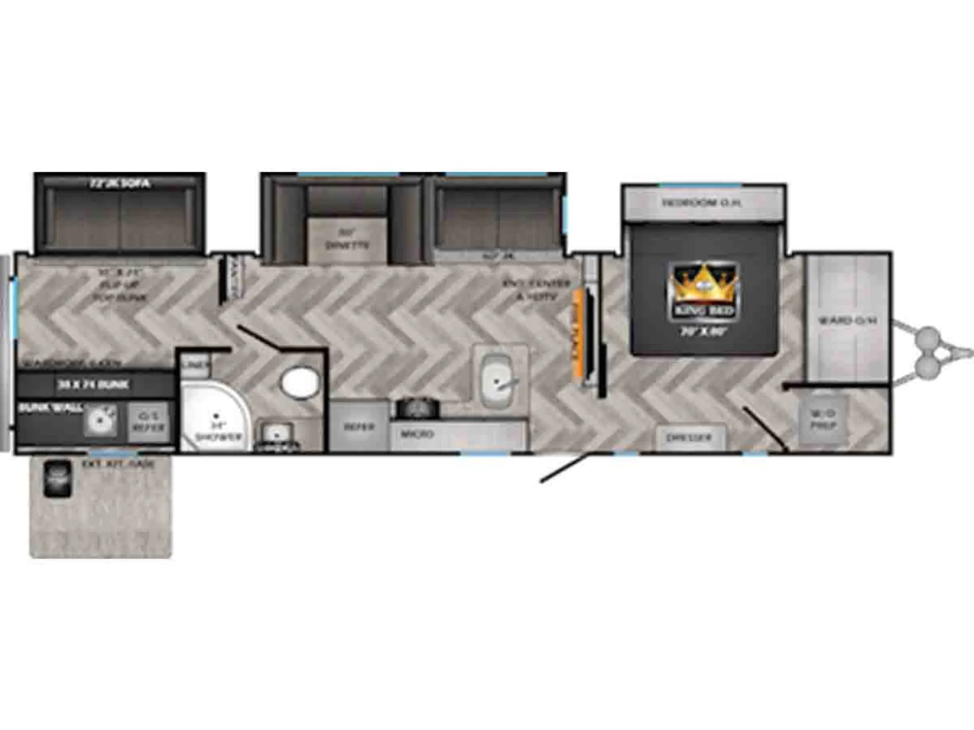 2025 crossroads Zinger 340BH - Photo 3