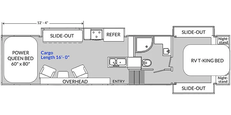 Genesis Supreme Genesis A3416GSTS floor plan