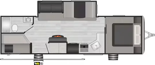 Keystone Springdale 280BH floor plan