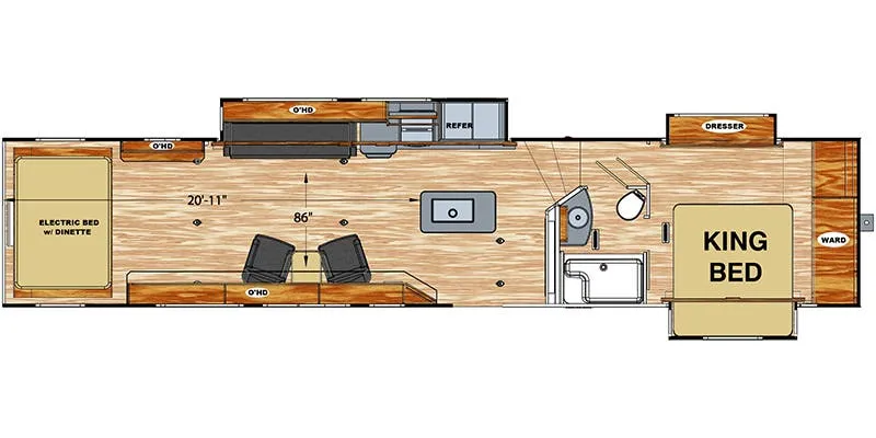 Eclipse Attitude 3821 GIG floor plan