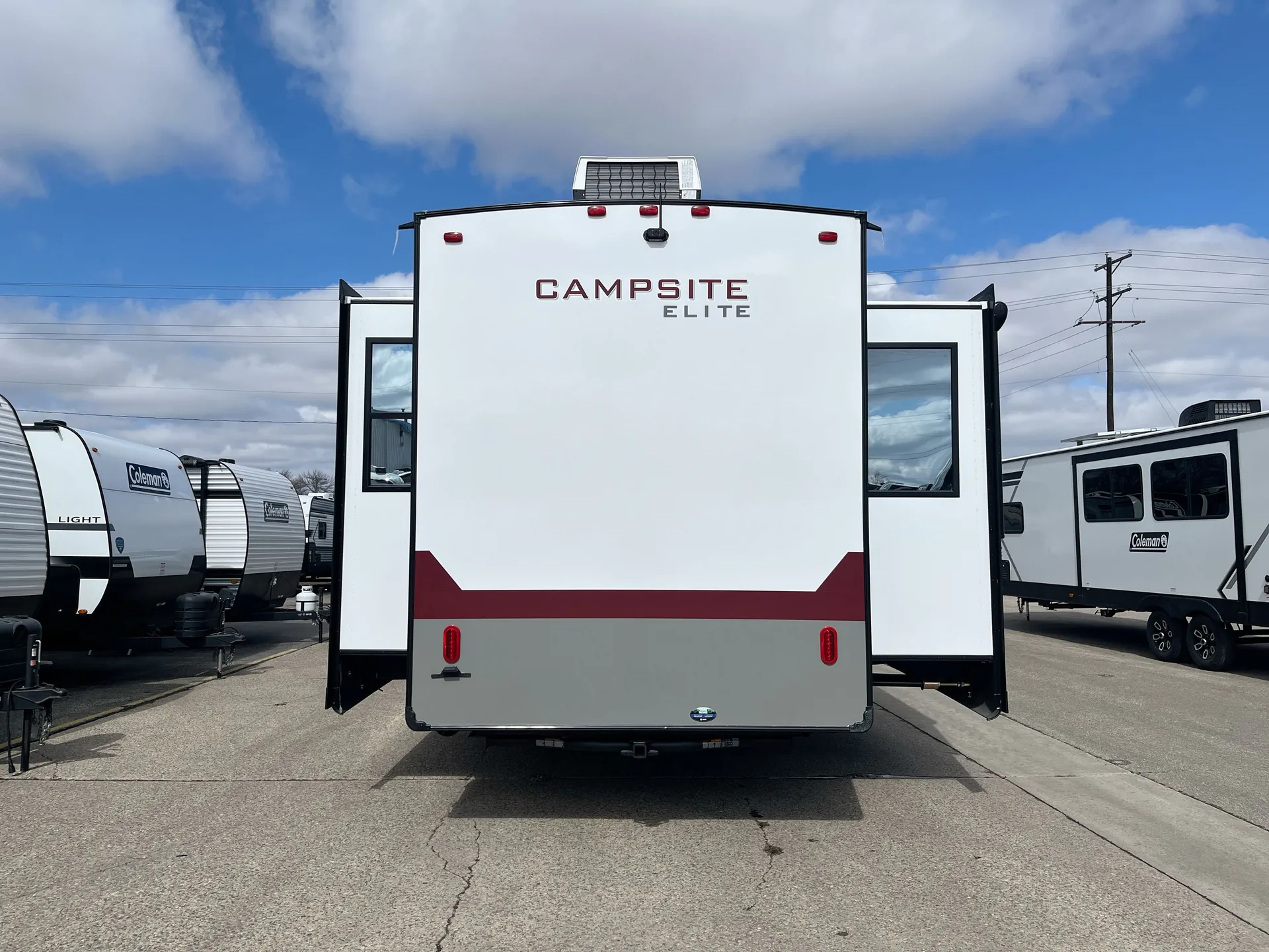 2026 Forest River Campsite Elite 36AK — backside