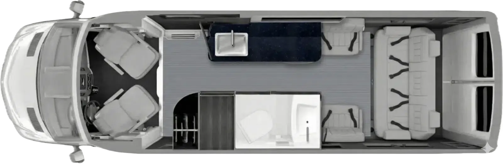 2027 Grech Motors Vacanza-ion 19AWD - Floor plan