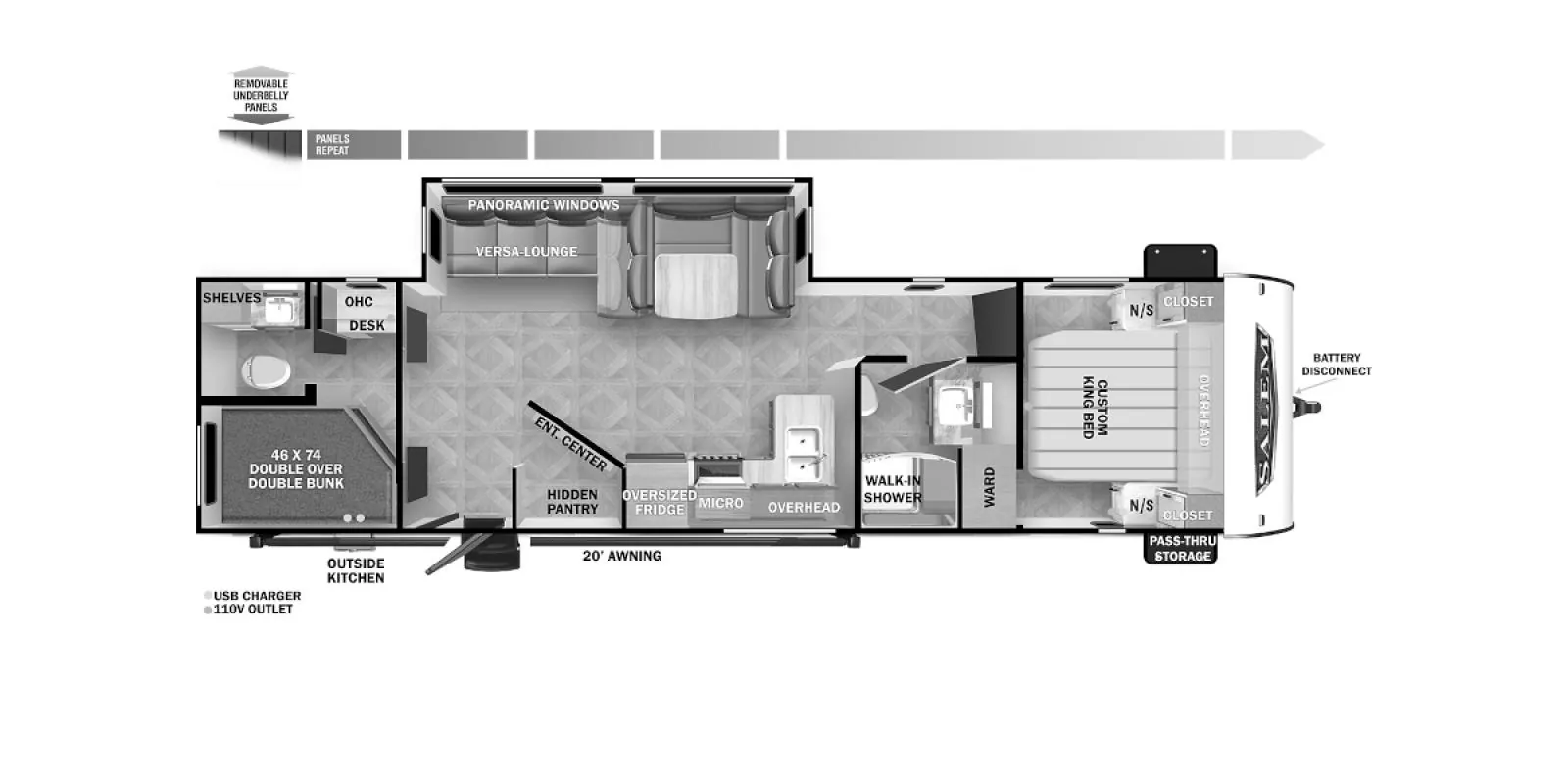 2023 Forest River Salem 29BDB - Photo 3