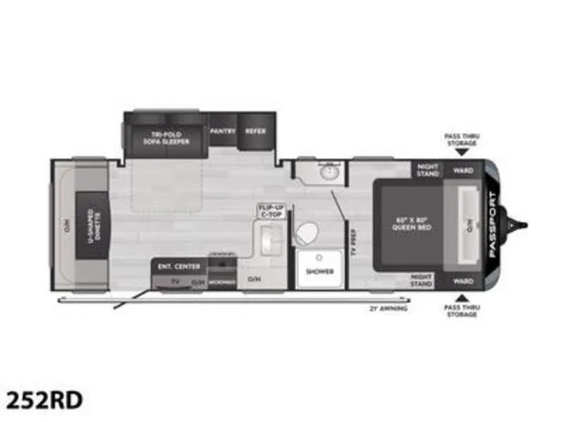 2022 Keystone Passport SL 252RDWE - Photo 3